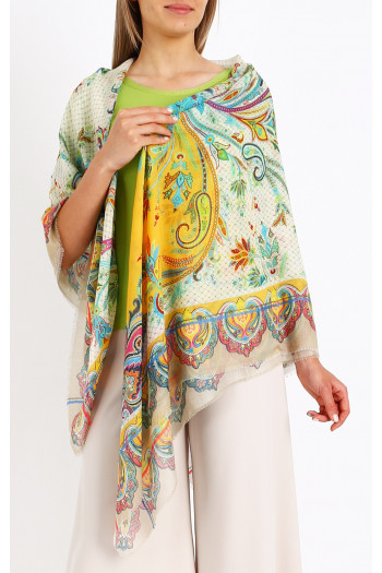 Cotton-modal scarf